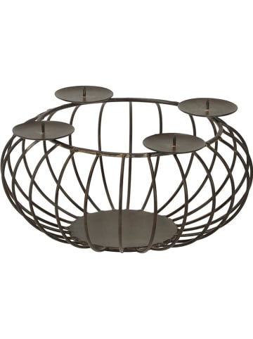 POSIWIO Kerzenhalter in Braun - (H)14 x  Ø 27 cm