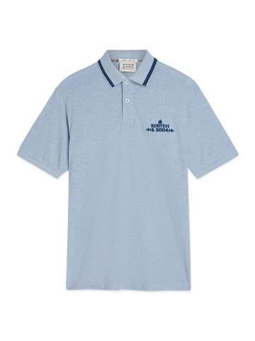 Scotch & Soda Poloshirt in Hellblau