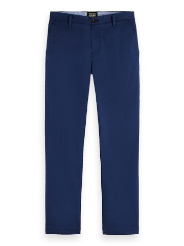 Scotch & Soda Spodnie chino w kolorze granatowym