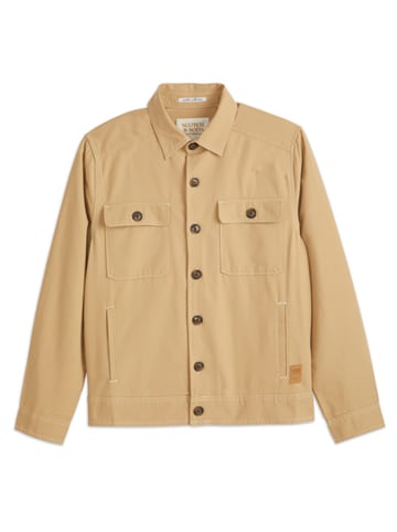 Scotch & Soda Hemdjacke in Beige
