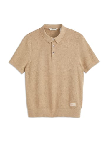 Scotch & Soda Koszulka polo w kolorze beżowym