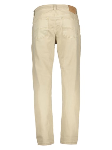 Scotch & Soda Dżinsy - Straight fit - w kolorze beżowym