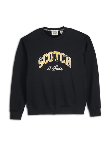 Scotch & Soda Sweatshirt zwart