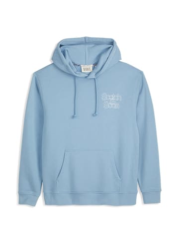 Scotch & Soda Hoodie lichtblauw