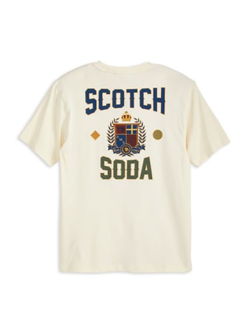 Scotch & Soda Koszulka w kolorze kremowym