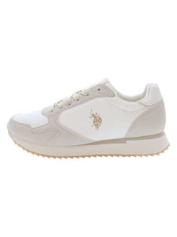 U.S. Polo Assn. Sneakersy w kolorze kremowo-białym