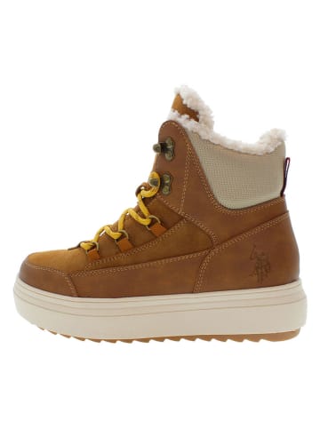 U.S. Polo Assn. Boots in Hellbraun