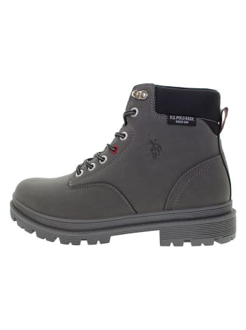 U.S. Polo Assn. Botki w kolorze szarym