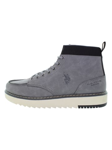 U.S. Polo Assn. Botki w kolorze szarym