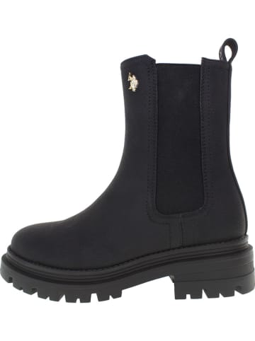 U.S. Polo Assn. Chelsea-Boots in Schwarz