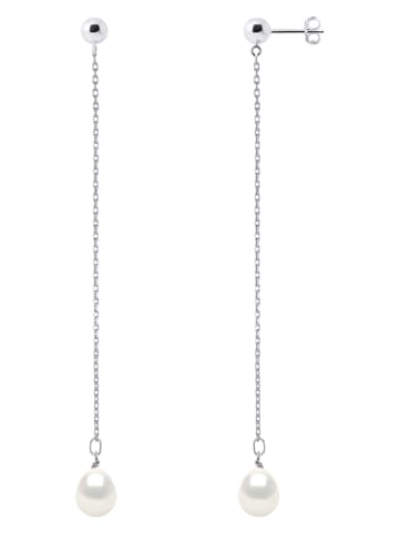 Mitzuko Zilveren oorstekers met parels