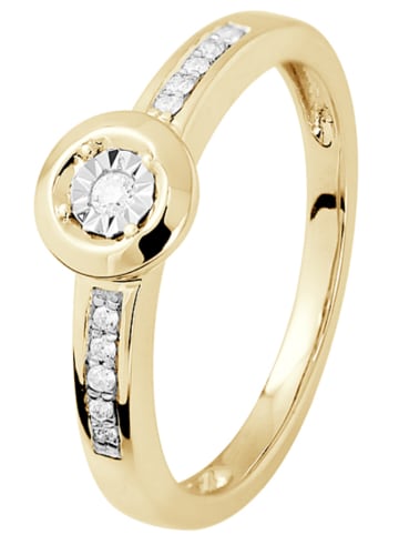 DYAMANT Gouden ring met diamanten