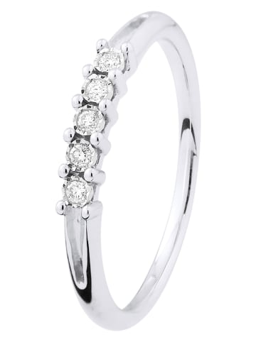 DYAMANT Weißgold-Ring mit Diamanten