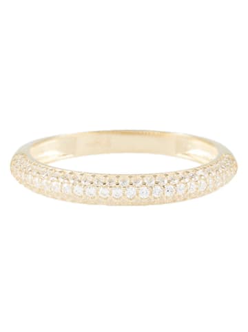 L instant d Or Gouden ring "Elba" met edelstenen