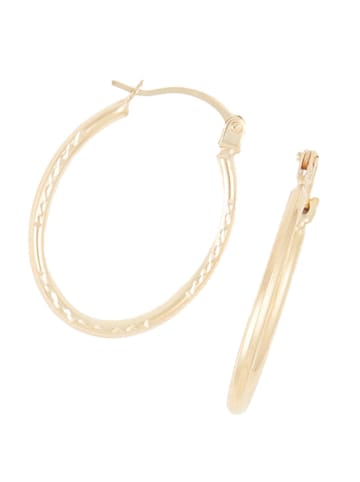 L instant d Or Gold-Creolen "Olivia"