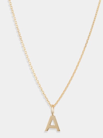 L instant d Or Gouden hanger "Lettre A"