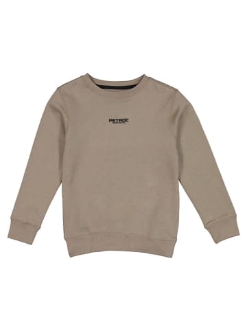 Petrol Industries Sweatshirt in Hellbraun