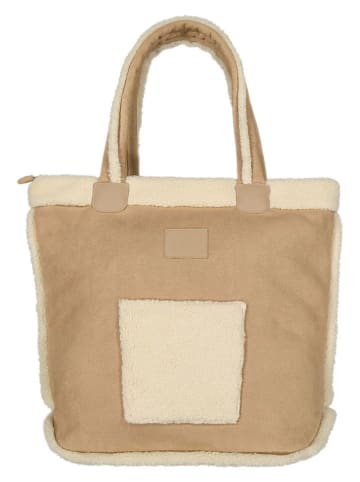 Barts Shopper "Ucko" in Beige - (B)40 x (H)40 x (T)15 cm