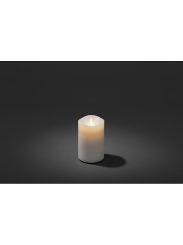 Konstsmide LED-Duftkerze "Lavendel" in Weiß - (H)13 cm