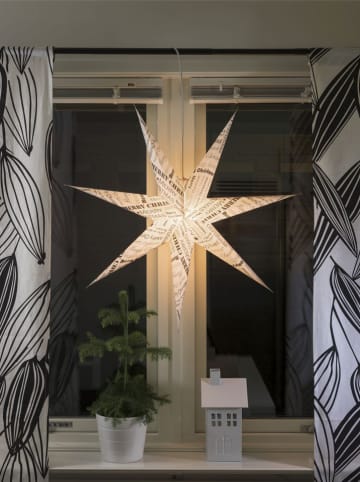 Konstsmide Papieren ster wit