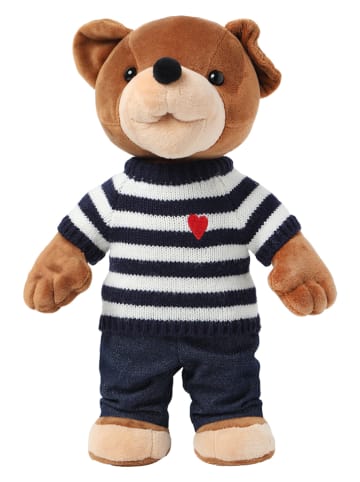 TATUUM Miś w kolorze jasnobrązowo-granatowym