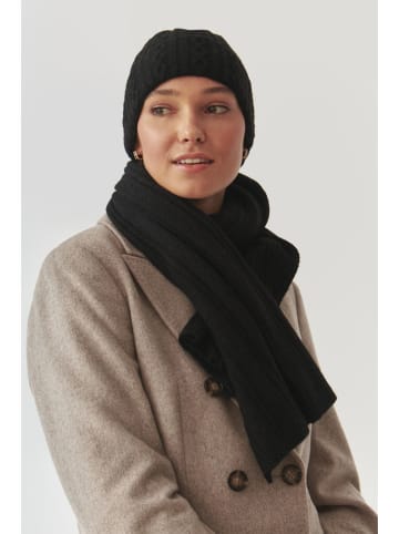 TATUUM Szal "Gorita" w kolorze czarnym - 170 x 43 cm