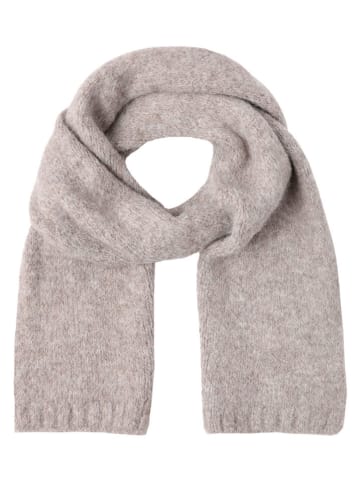 TATUUM Sjaal "Hanita" met wollen andeel taupe - (L)175 x (B)21 cm