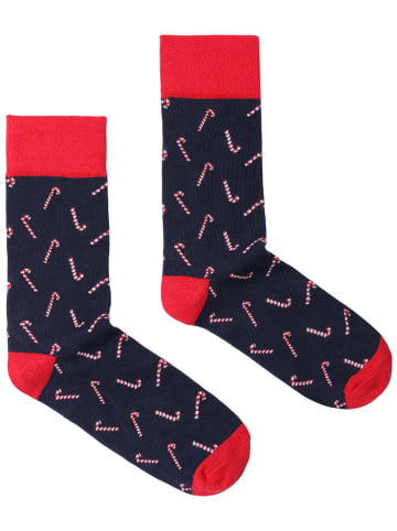 TATUUM Skarpety w kolorze czerwono-granatowym