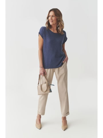 TATUUM Umhängetasche in Beige/ Hellblau - (B)20 x (H)13 cm