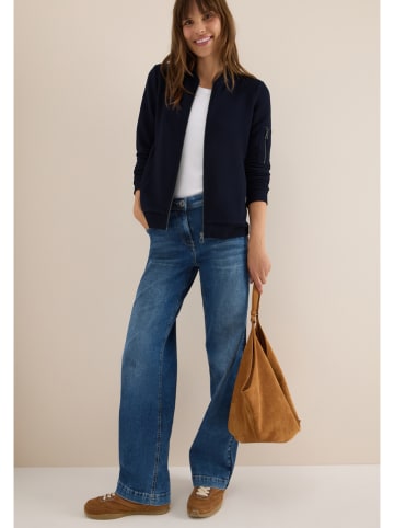 Cecil Sweatjacke in Dunkelblau