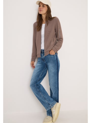 Cecil Sweatjacke in Hellbraun