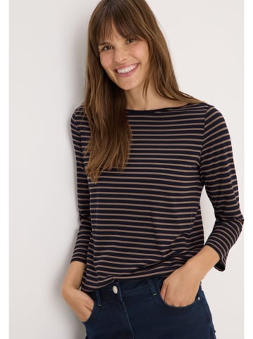 Cecil Longsleeve in Schwarz/ Braun