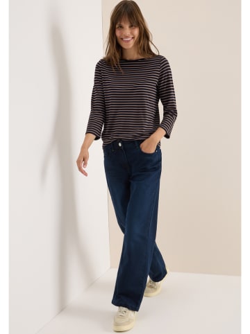 Cecil Longsleeve zwart/bruin