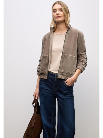 Cecil Cordjacke in Taupe