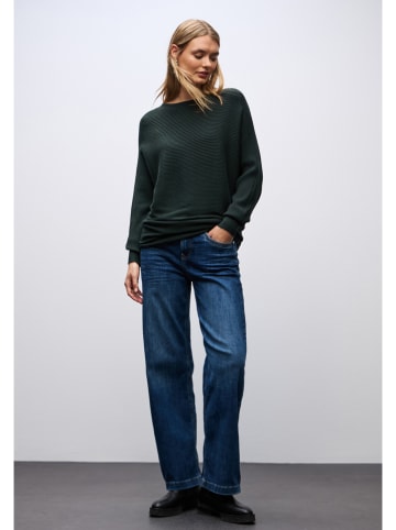 Cecil Sweter w kolorze ciemnozielonym
