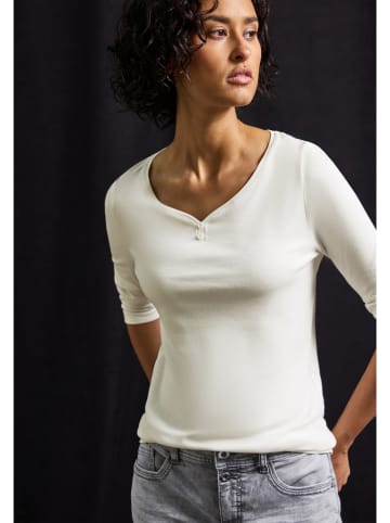 Cecil Koszulka w kolorze kremowym