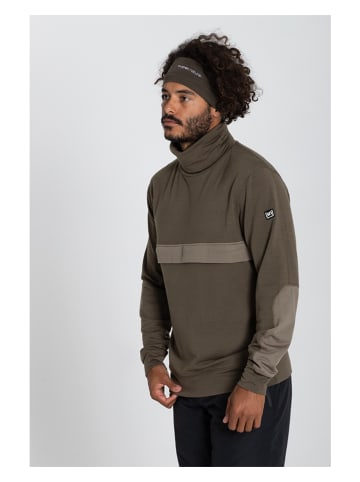 super.natural Fleecepullover "Alpine" in Braun