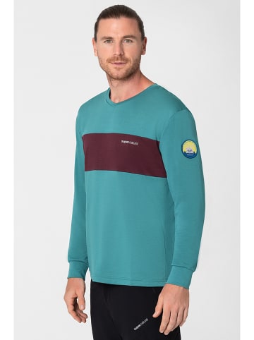super.natural Funktionsshirt "Gravier" in Türkis
