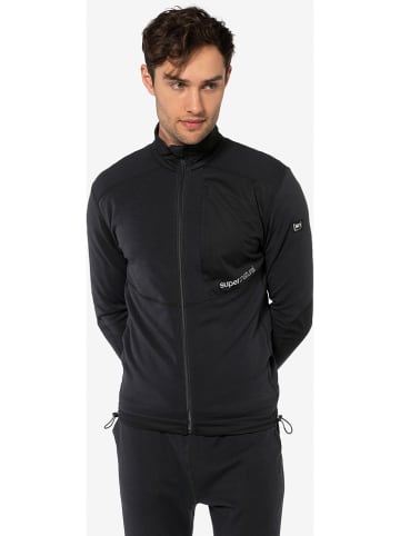 super.natural Fleecejacke "Adventure" in Schwarz