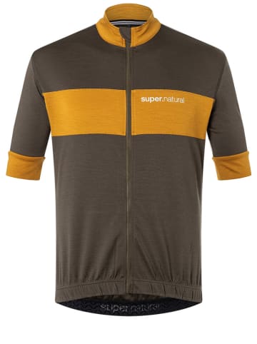super.natural Fietsshirt "Gravier" bruin