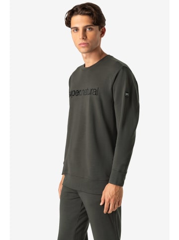 super.natural Sweatshirt "Solution" antraciet
