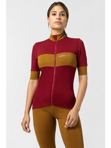 super.natural Fahrradtrikot "Grava" in Rot
