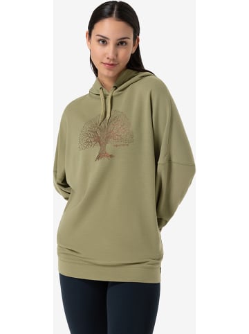 super.natural Hoodie "Feel Good Tok" in Khaki