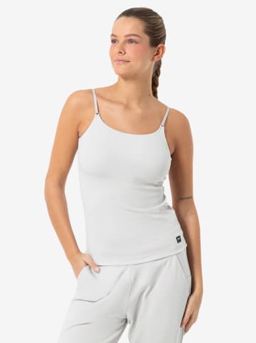 super.natural Top sportowy "Flexy" w kolorze białym