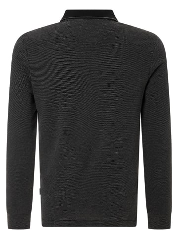 Pierre Cardin Poloshirt in Schwarz