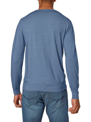 Pierre Cardin Wełniany sweter w kolorze błękitnym