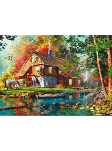 1.000tlg. Puzzle "Wassermühle im Herbst" - ab 14 Jahren