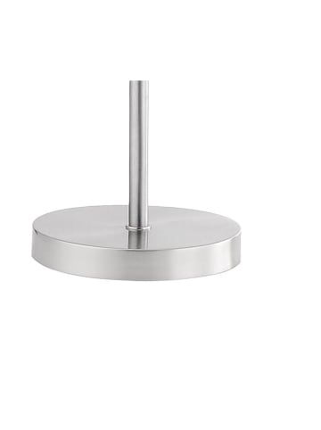 JUST LIGHT. Lampa stojąca LED "Dawda" w kolorze srebrnym - wys. 165,5 cm