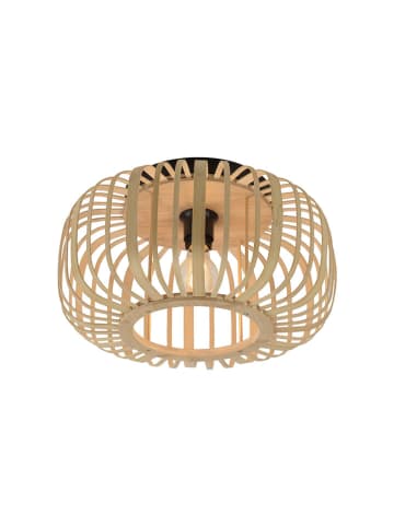 Just Light Lampa sufitowa w kolorze jasnobrązowym - wys. 24 x  Ø 40 cm