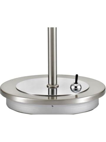 Just Light LED-Tischleuchte "Max" in Silber - (H)37 cm